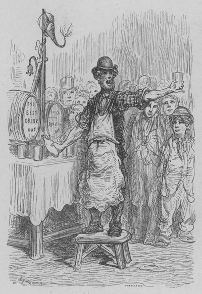 El Vendedor de Bebidas de Gustave after Dore